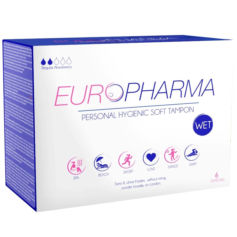 Europharma tampons action tampons 6 units