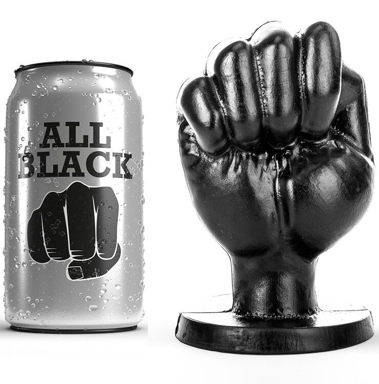 All black fist 13cm anal