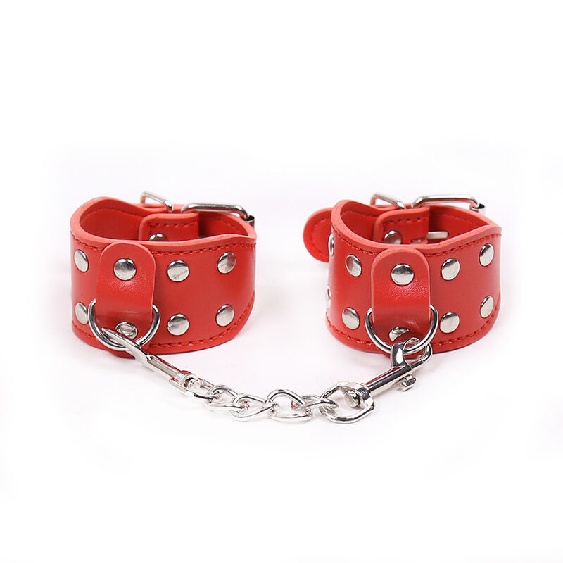OHMAMA FETISH ADJUSTABLE WRIST METALLIC CHAIN