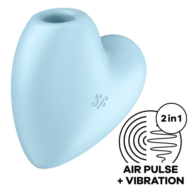 Satisfyer cutie heart stimulator vibrator – Blue