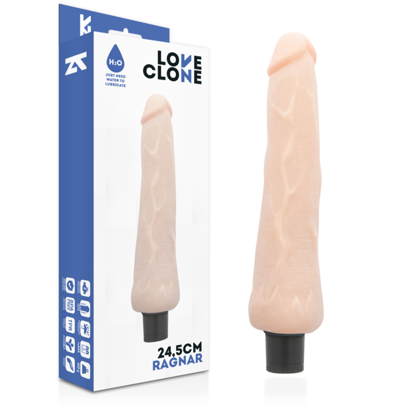 Loveclone ragnar self lubrication dong flesh 24.5cm