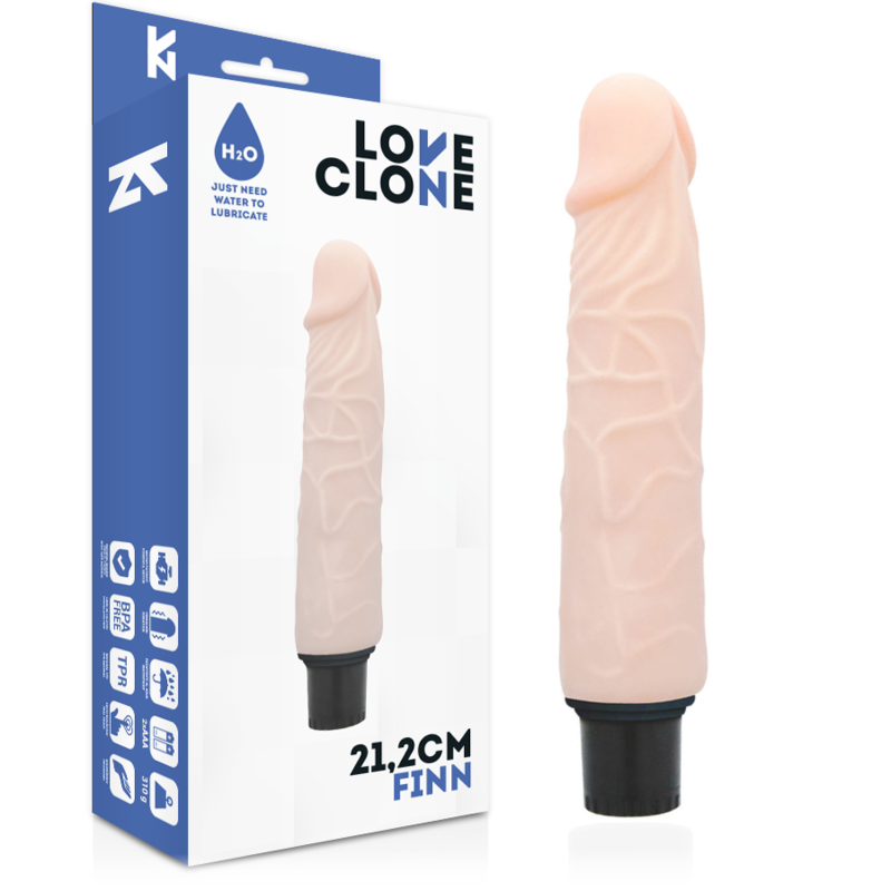 Loveclone finn self lubrication dong flesh 21.2cm