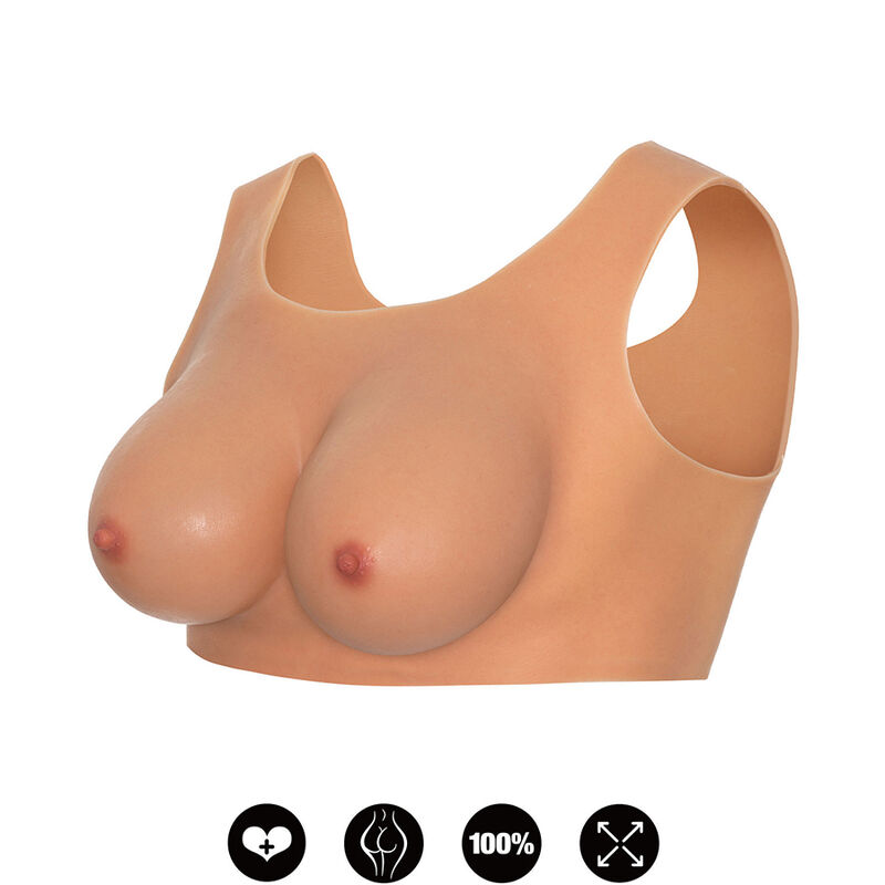 HIDDEN DESIRE – ALTER EGO WEARABLE BREAST TOP C-CUP FLESH