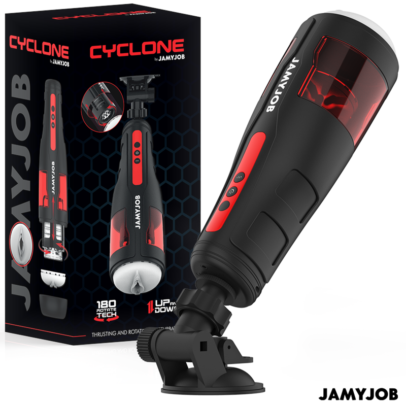 JAMYJOB – STORM AUTOMATIC VAGINA MASTURBATOR 10 SUCTION AND THRUST MODES