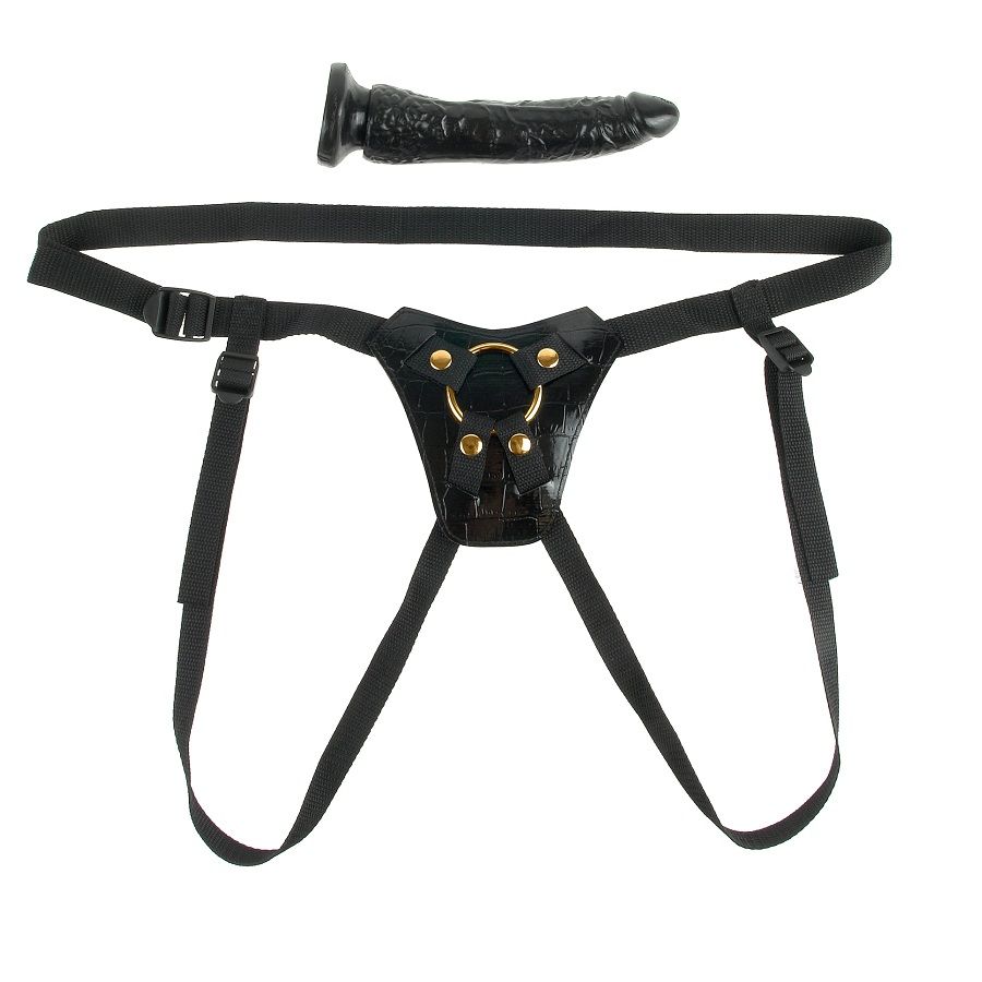 Fetish fantasy gold designer strap-on