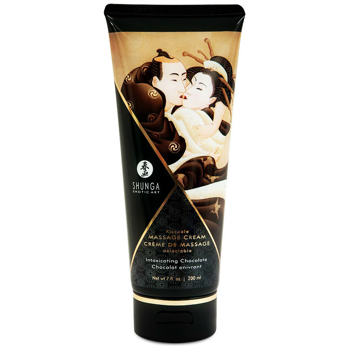 Shunga massage cream kissable chocolat 200ml