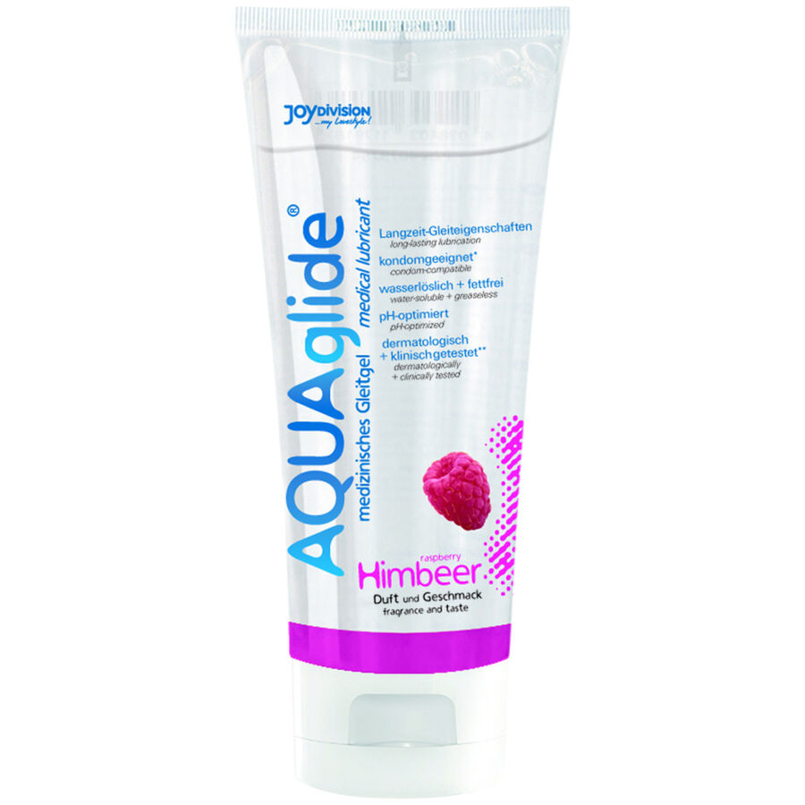 Aquaglide Raspberry Vattenbaserad - 100 ml