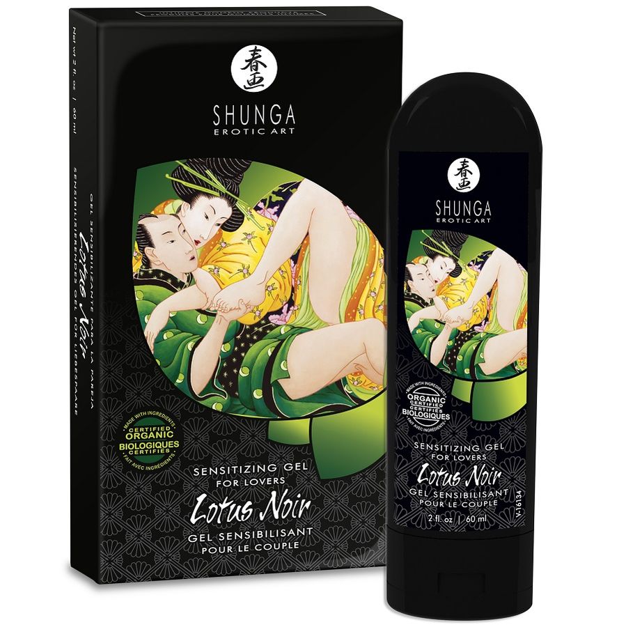 Shunga cream making sensitive black lotus 60ml