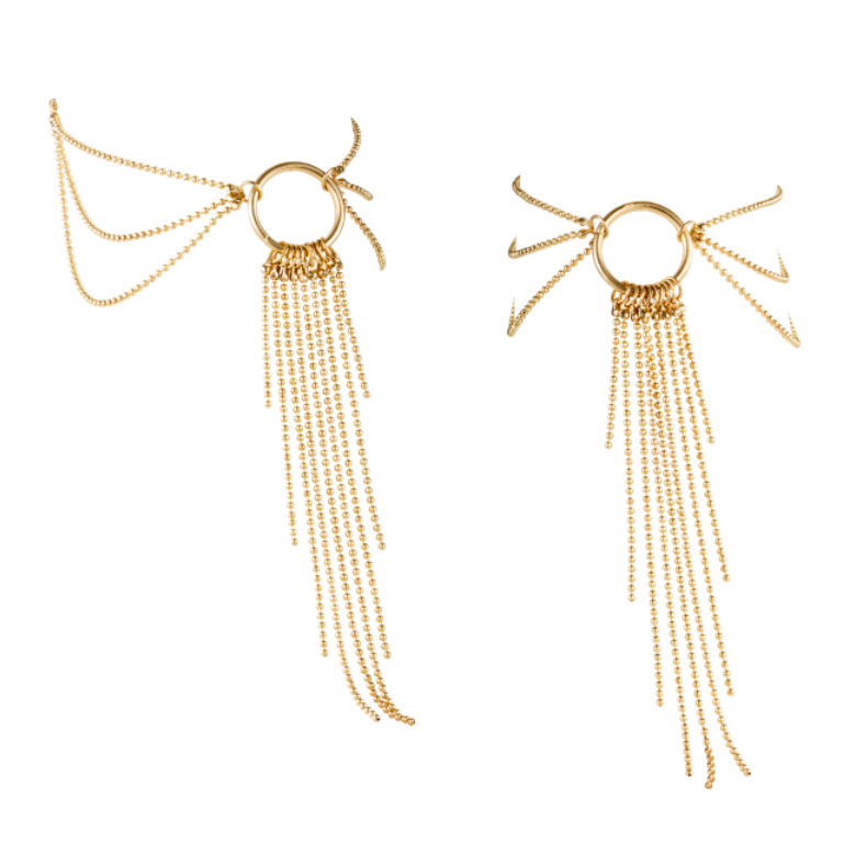 Magnifique feet chain -gold