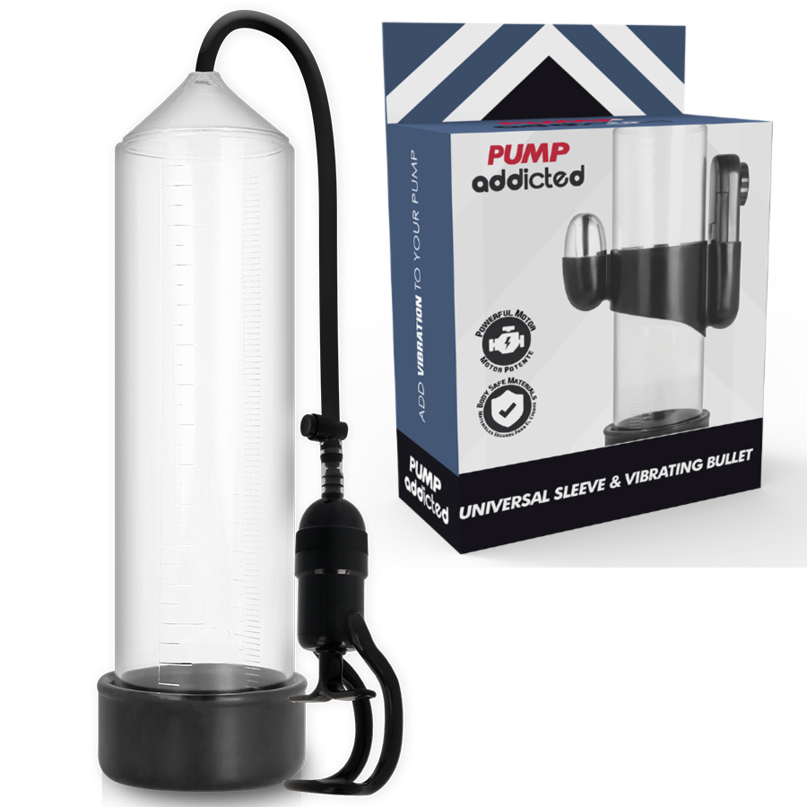Pump Addicted RX5 Vibrerande - Transparent
