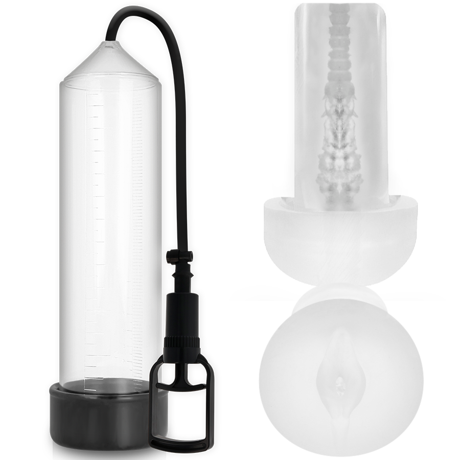 Pump addicted rx7 transparent with masturbator