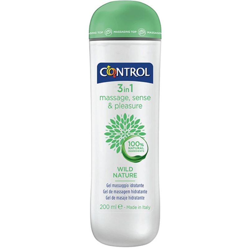 Control wild nature gel massage 3 in 1 200 ml