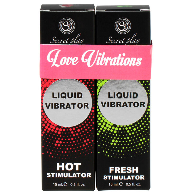 Secretplay liquid vibrator – Love vibrations pack