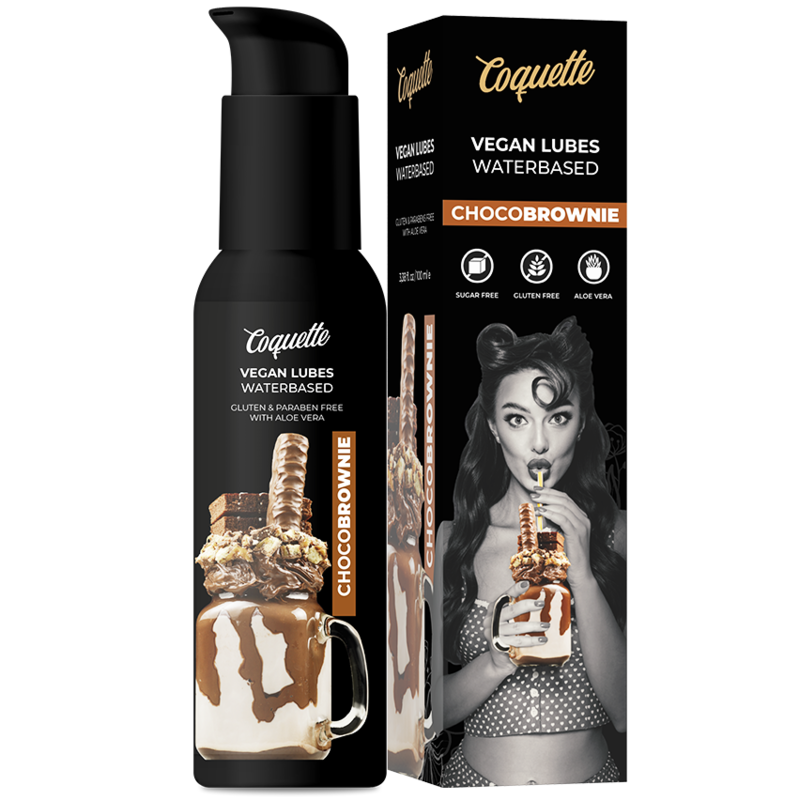 Coquette Premium Vegan Glidmedel Chocobrownie – 100 ml